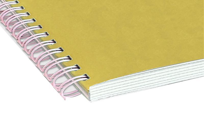 Cataloghi, Riviste e Brochure con Rilegatura Spirale Metallica