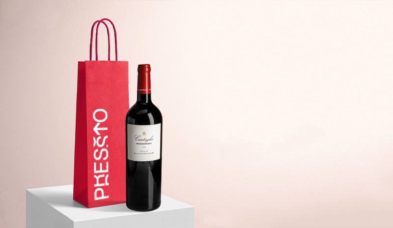 Shopper Portabottiglie