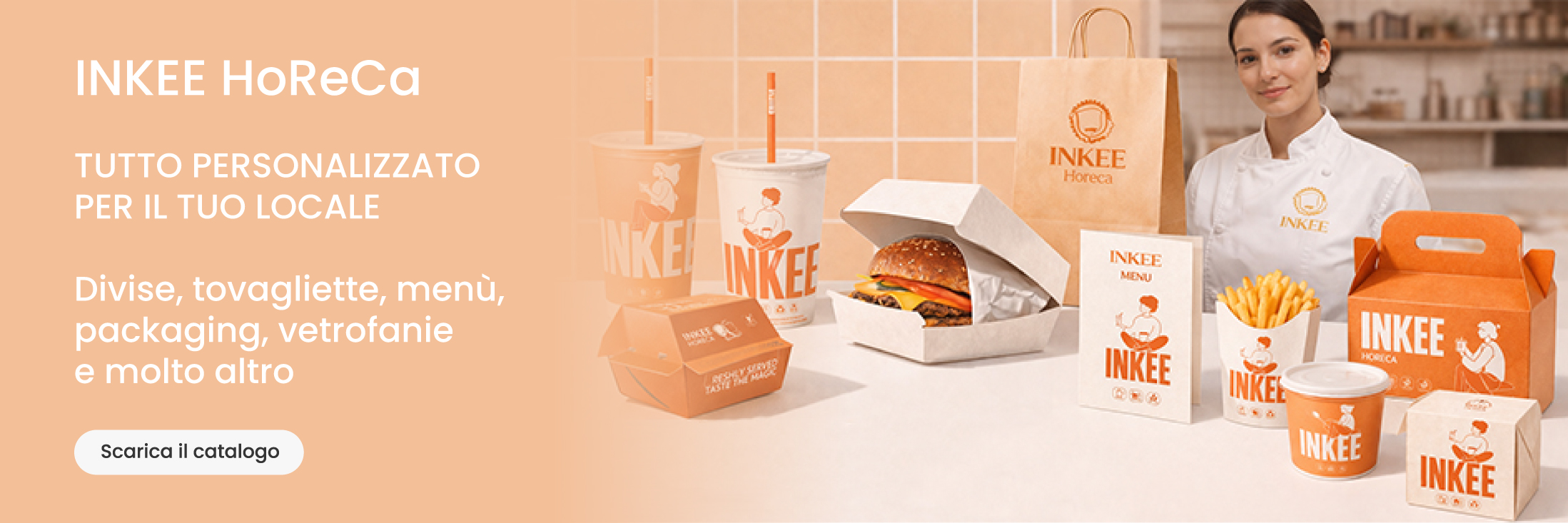 Inkee HoReCa - Tutto personalizzato per il tuo locale