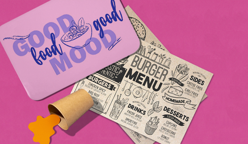 Tovagliette in carta bianca o paglia