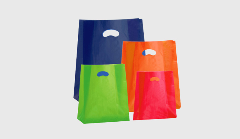 Shopper in Plastica colorata
