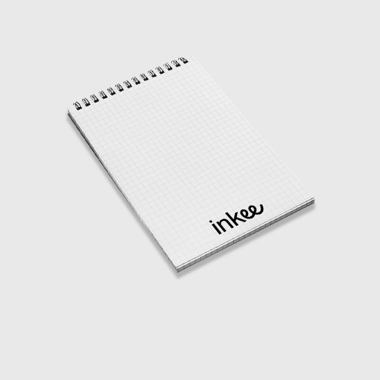 Block Notes con spirale metallica