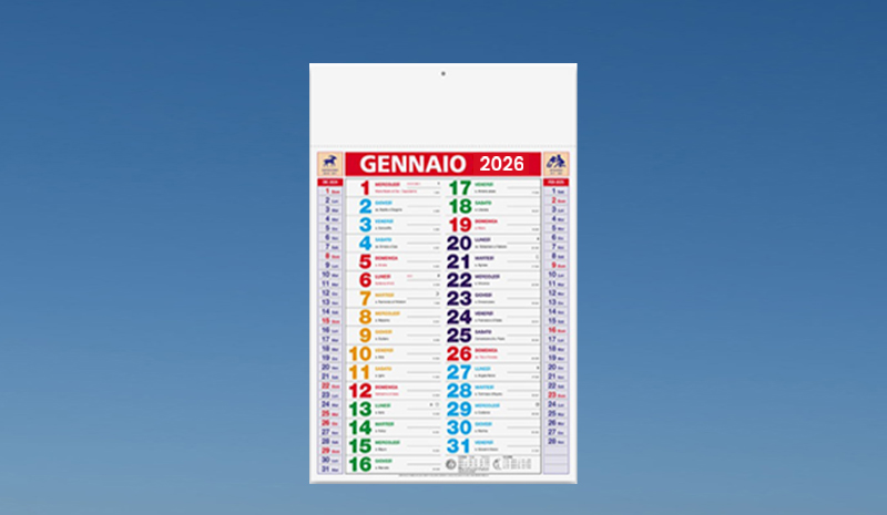 Calendari Olandesi Colors