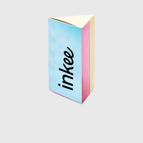 Stampa il tuo astuccio triangolare personalizzato