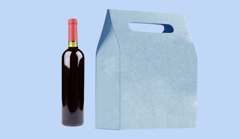 Scatola per vino per tre Bottiglie con Maniglia